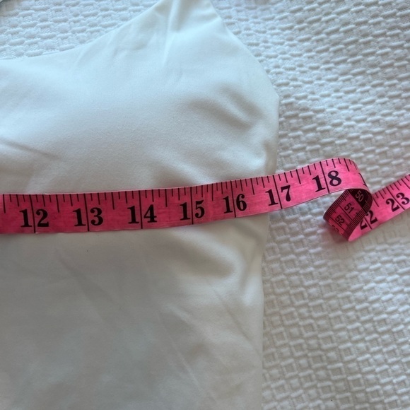 Halara Cloudful White Workout 2 in 1 Flare Dress Tear Drop Cross Back NWT - Picture 13 of 15